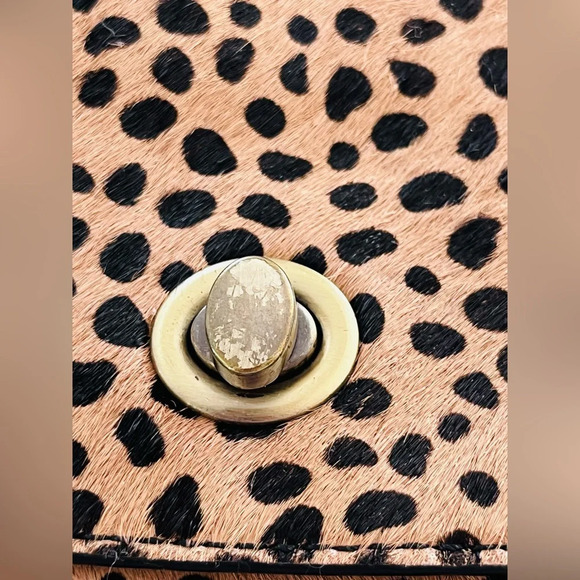 Anthropologie Leanna Crossbody Bag in Honey Black $68 - Picture 4 of 11